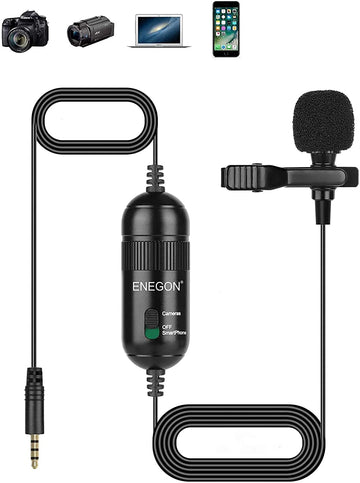 Lavalier Lapel Microphone ENEGON